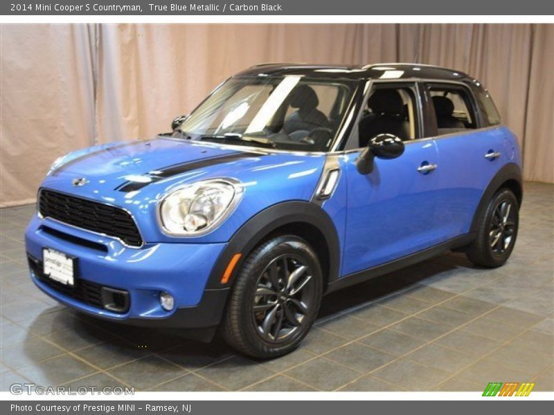 True Blue Metallic / Carbon Black 2014 Mini Cooper S Countryman