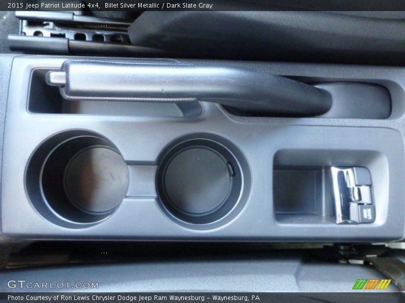 Billet Silver Metallic / Dark Slate Gray 2015 Jeep Patriot Latitude 4x4