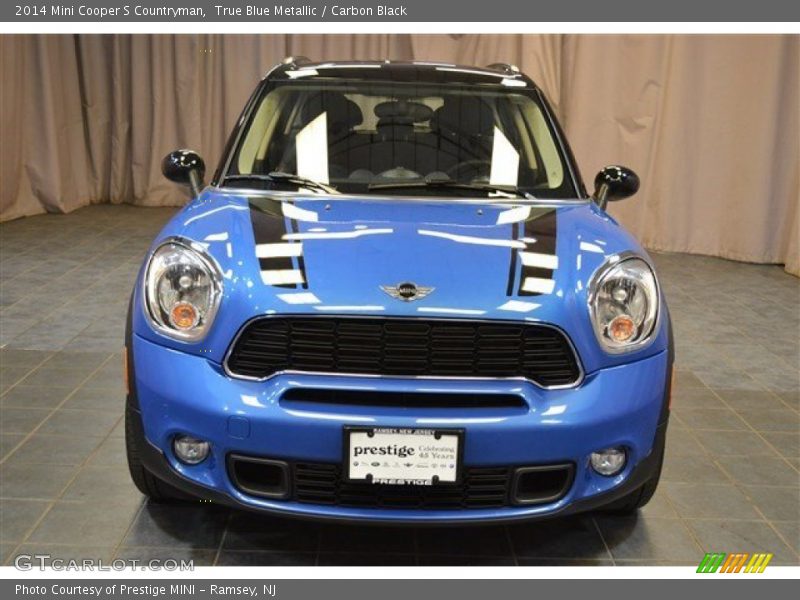 True Blue Metallic / Carbon Black 2014 Mini Cooper S Countryman