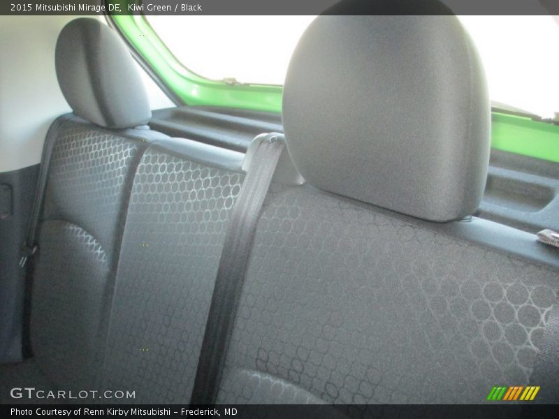 Kiwi Green / Black 2015 Mitsubishi Mirage DE
