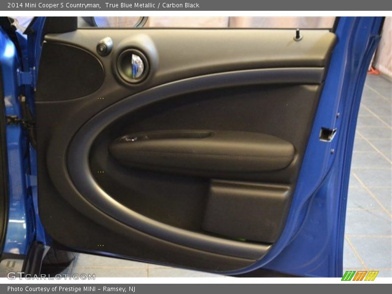 True Blue Metallic / Carbon Black 2014 Mini Cooper S Countryman
