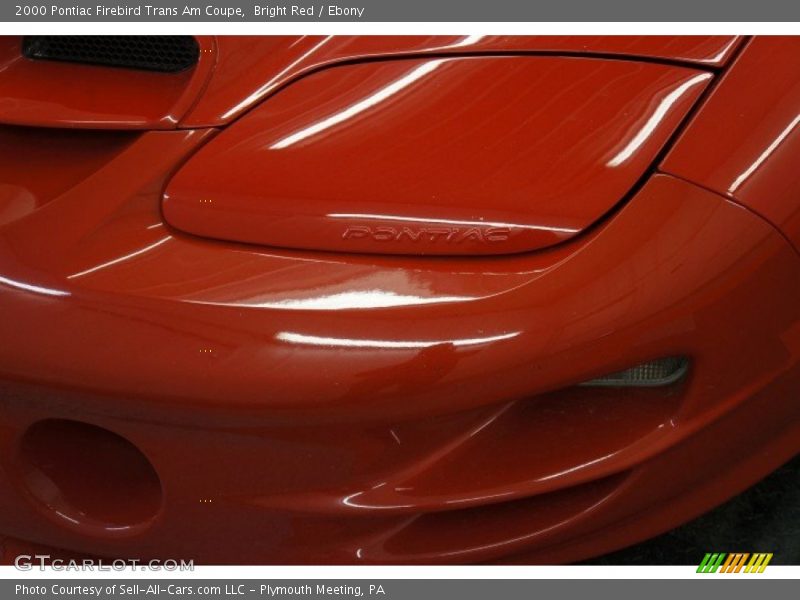 Bright Red / Ebony 2000 Pontiac Firebird Trans Am Coupe