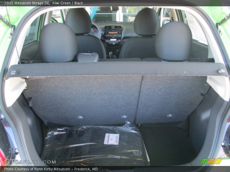 Kiwi Green / Black 2015 Mitsubishi Mirage DE