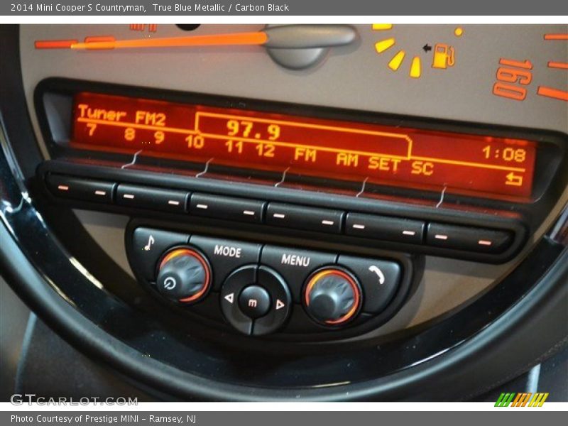 True Blue Metallic / Carbon Black 2014 Mini Cooper S Countryman