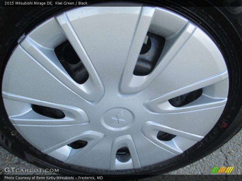 Kiwi Green / Black 2015 Mitsubishi Mirage DE