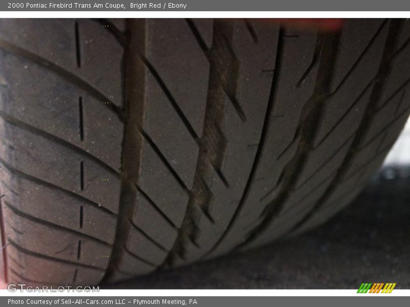 Bright Red / Ebony 2000 Pontiac Firebird Trans Am Coupe