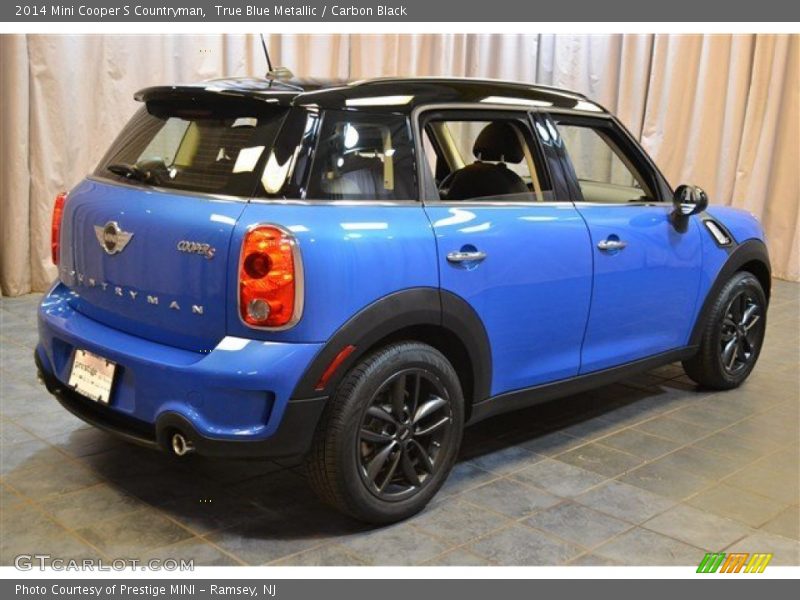 True Blue Metallic / Carbon Black 2014 Mini Cooper S Countryman