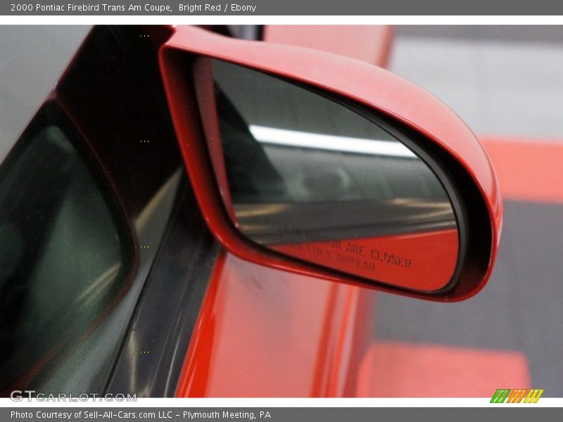 Bright Red / Ebony 2000 Pontiac Firebird Trans Am Coupe