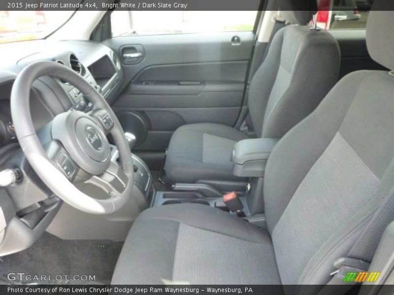 Bright White / Dark Slate Gray 2015 Jeep Patriot Latitude 4x4