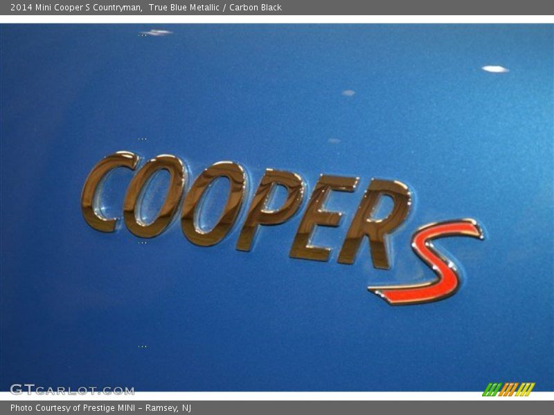 True Blue Metallic / Carbon Black 2014 Mini Cooper S Countryman