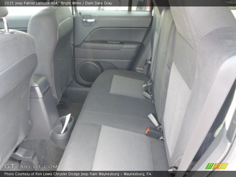 Bright White / Dark Slate Gray 2015 Jeep Patriot Latitude 4x4