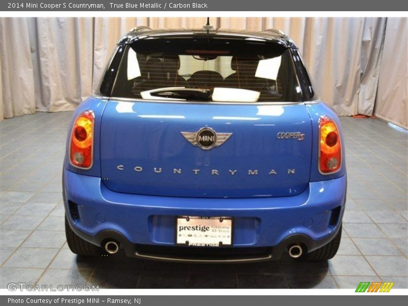 True Blue Metallic / Carbon Black 2014 Mini Cooper S Countryman