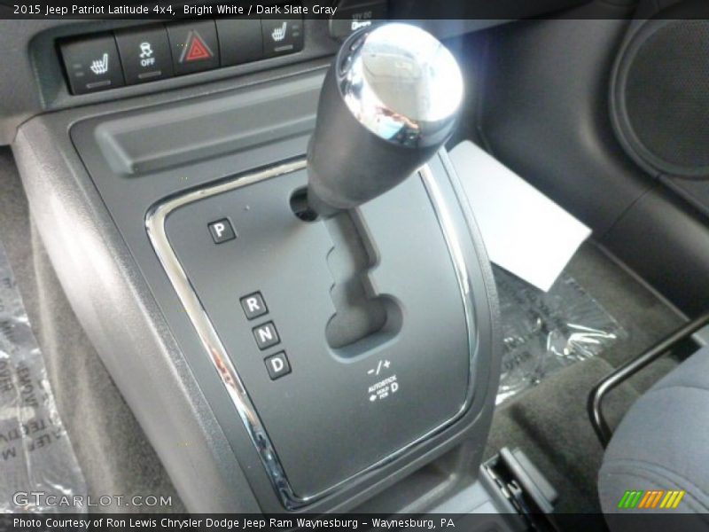 Bright White / Dark Slate Gray 2015 Jeep Patriot Latitude 4x4