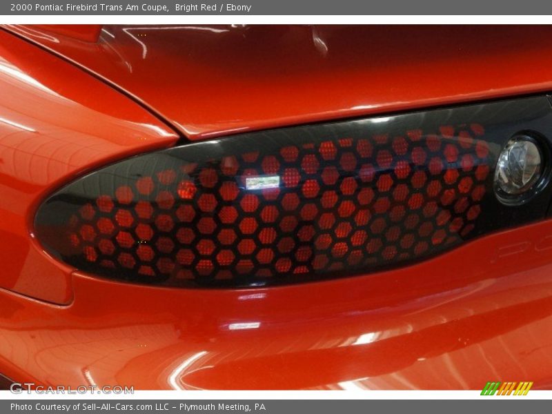 Bright Red / Ebony 2000 Pontiac Firebird Trans Am Coupe