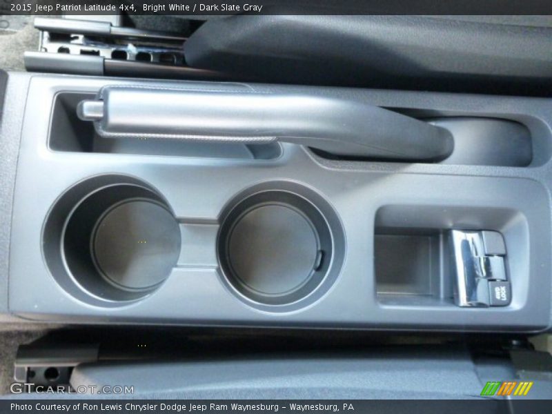Bright White / Dark Slate Gray 2015 Jeep Patriot Latitude 4x4