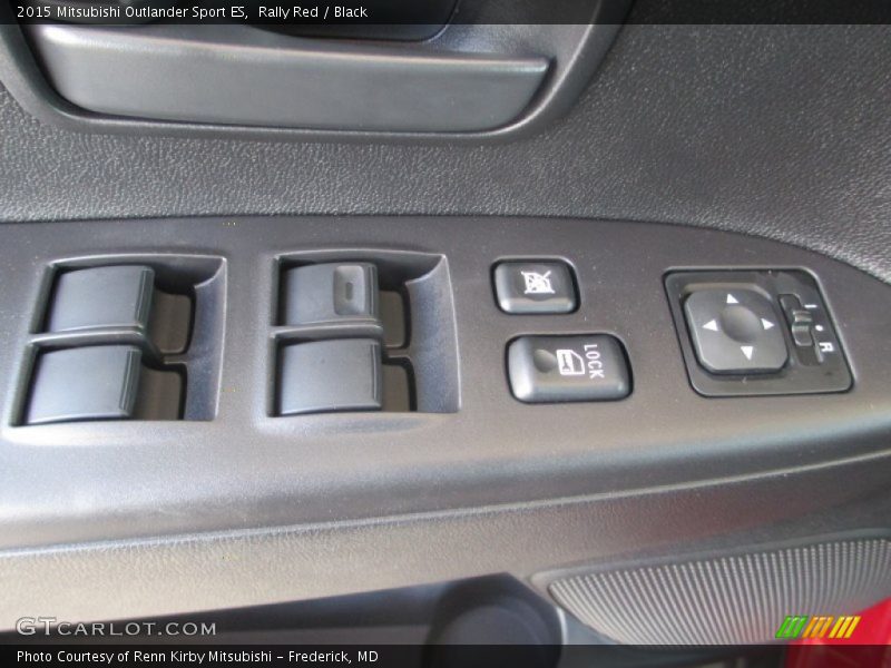 Rally Red / Black 2015 Mitsubishi Outlander Sport ES