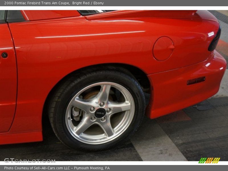 Bright Red / Ebony 2000 Pontiac Firebird Trans Am Coupe