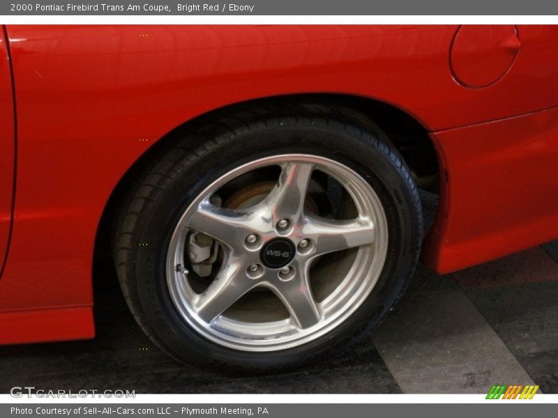 Bright Red / Ebony 2000 Pontiac Firebird Trans Am Coupe