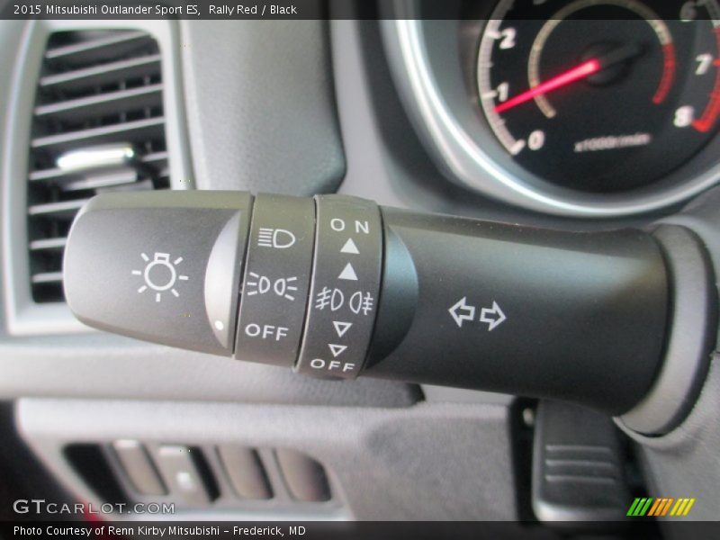 Controls of 2015 Outlander Sport ES