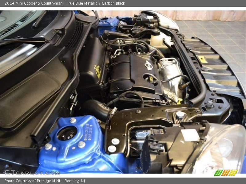 True Blue Metallic / Carbon Black 2014 Mini Cooper S Countryman