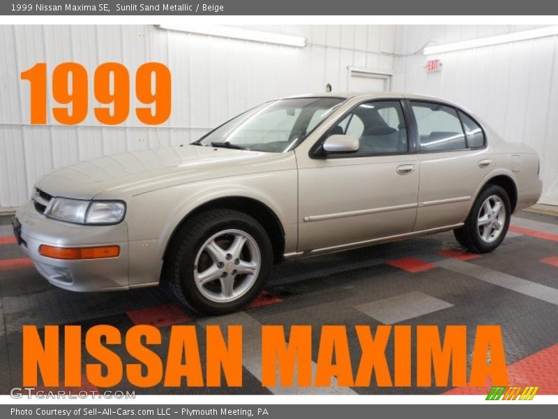 Sunlit Sand Metallic / Beige 1999 Nissan Maxima SE