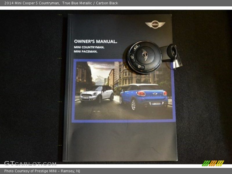 True Blue Metallic / Carbon Black 2014 Mini Cooper S Countryman