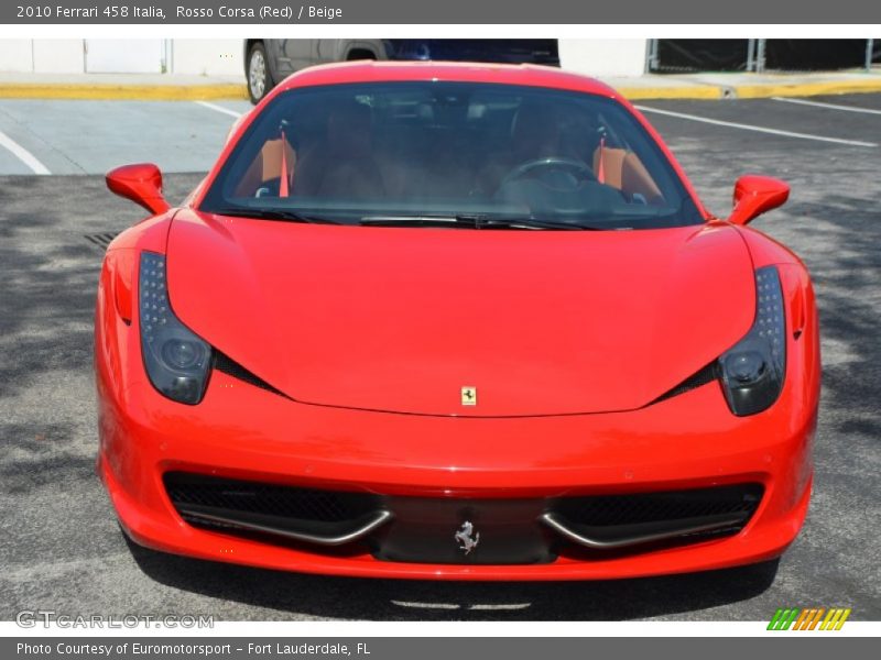 Rosso Corsa (Red) / Beige 2010 Ferrari 458 Italia