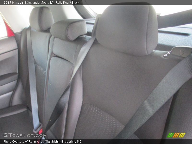 Rally Red / Black 2015 Mitsubishi Outlander Sport ES