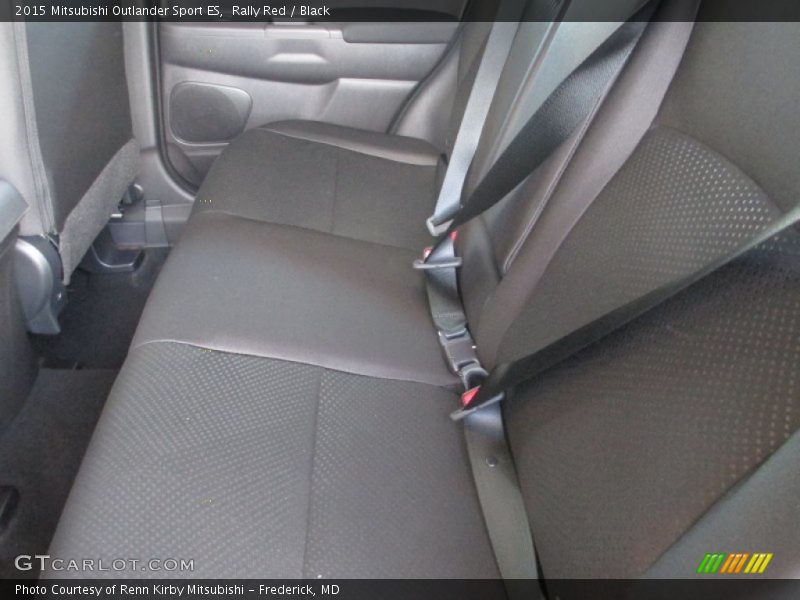 Rally Red / Black 2015 Mitsubishi Outlander Sport ES