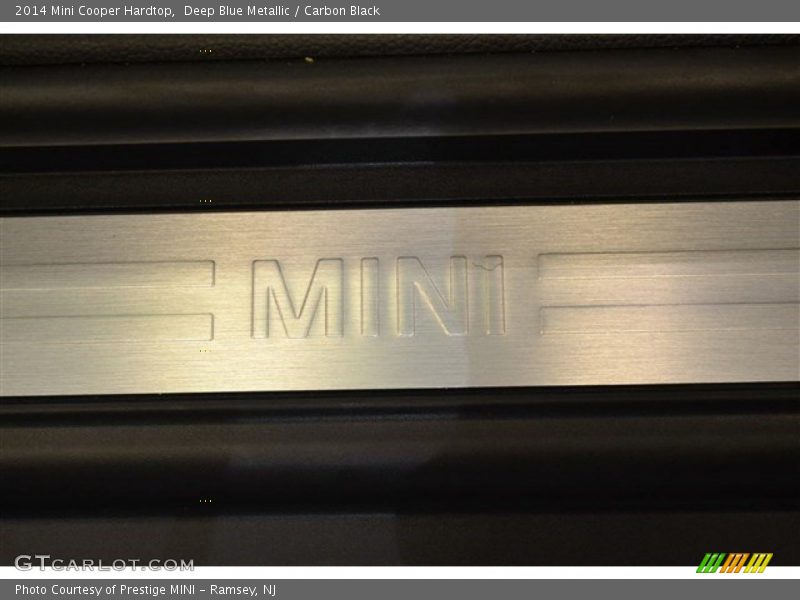 Deep Blue Metallic / Carbon Black 2014 Mini Cooper Hardtop
