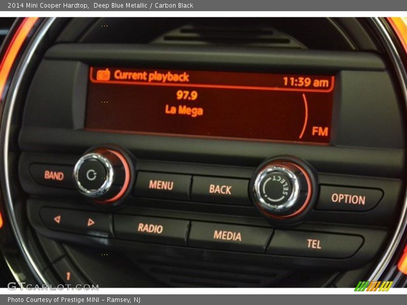 Deep Blue Metallic / Carbon Black 2014 Mini Cooper Hardtop