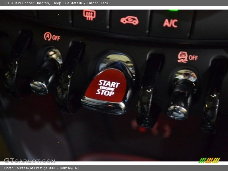 Deep Blue Metallic / Carbon Black 2014 Mini Cooper Hardtop