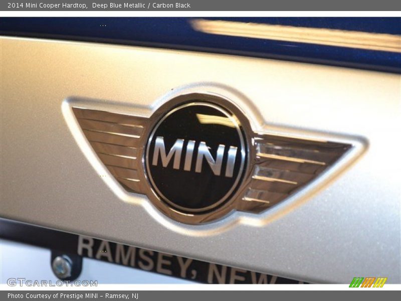 Deep Blue Metallic / Carbon Black 2014 Mini Cooper Hardtop