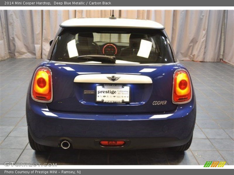 Deep Blue Metallic / Carbon Black 2014 Mini Cooper Hardtop