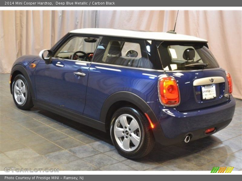 Deep Blue Metallic / Carbon Black 2014 Mini Cooper Hardtop