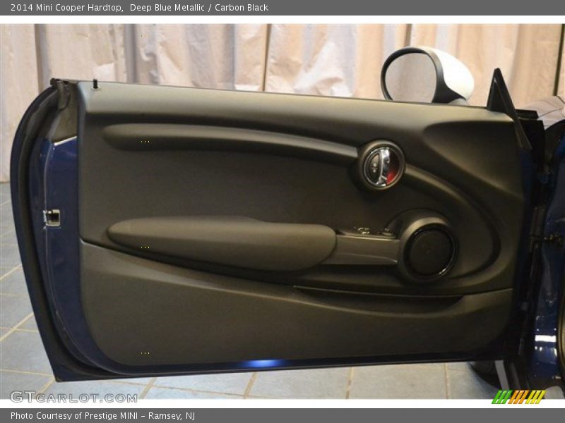 Deep Blue Metallic / Carbon Black 2014 Mini Cooper Hardtop