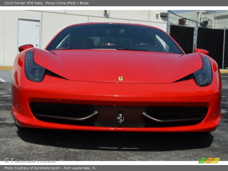 Rosso Corsa (Red) / Beige 2010 Ferrari 458 Italia