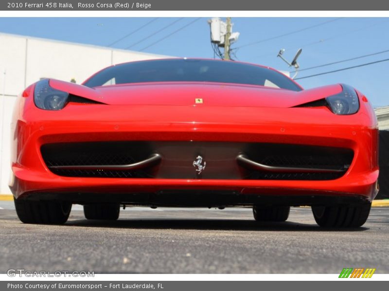 Rosso Corsa (Red) / Beige 2010 Ferrari 458 Italia