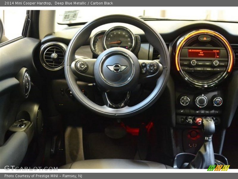 Deep Blue Metallic / Carbon Black 2014 Mini Cooper Hardtop