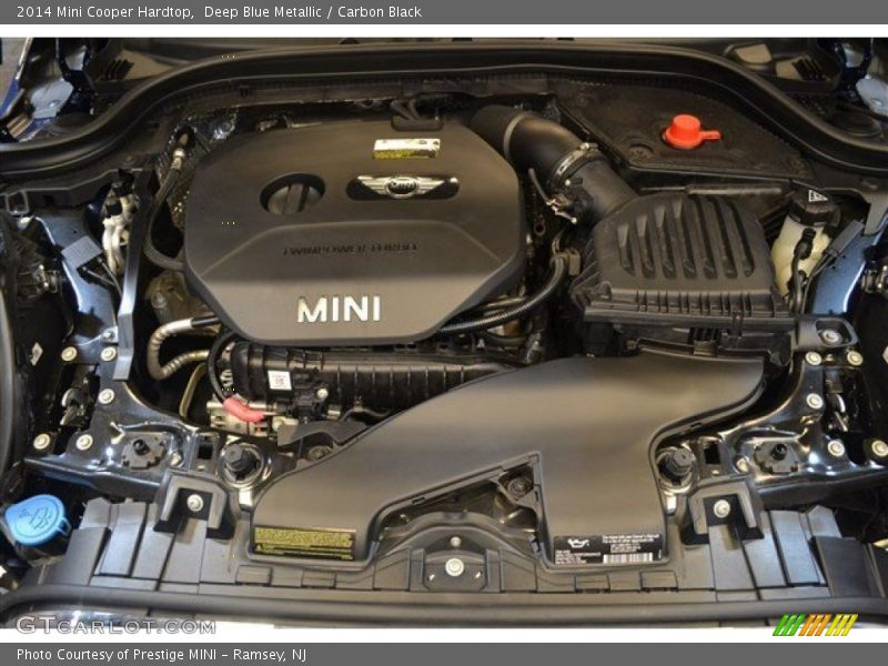 Deep Blue Metallic / Carbon Black 2014 Mini Cooper Hardtop