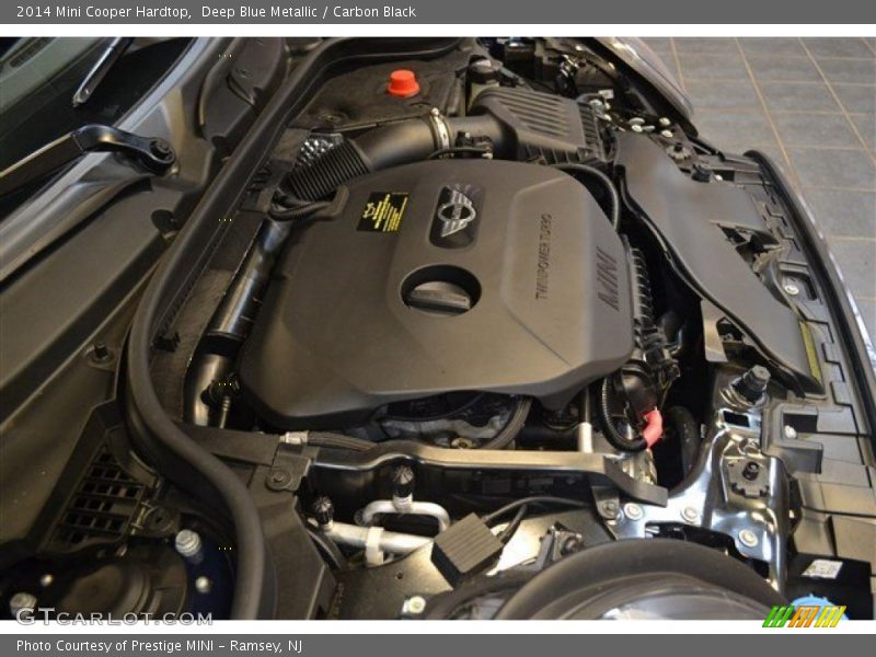 Deep Blue Metallic / Carbon Black 2014 Mini Cooper Hardtop