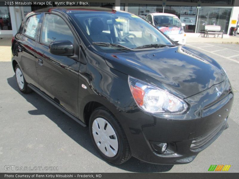 Mystic Black / Black 2015 Mitsubishi Mirage DE
