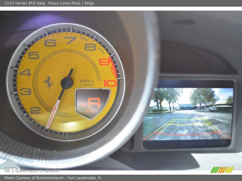 Rosso Corsa (Red) / Beige 2010 Ferrari 458 Italia
