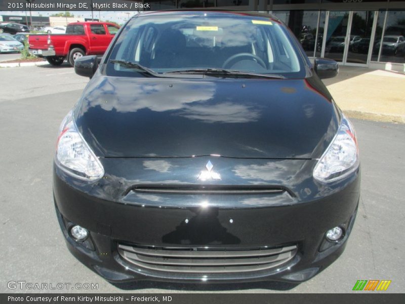 Mystic Black / Black 2015 Mitsubishi Mirage DE
