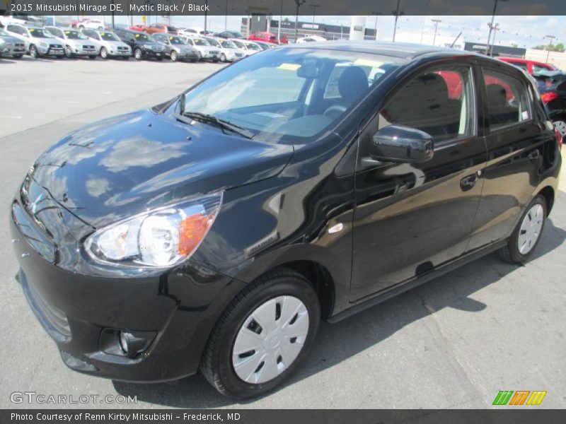 Mystic Black / Black 2015 Mitsubishi Mirage DE