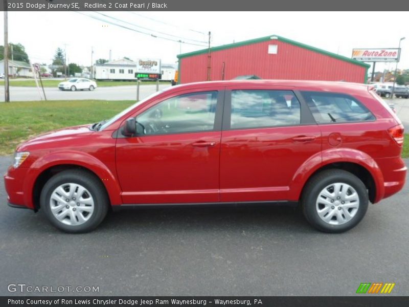Redline 2 Coat Pearl / Black 2015 Dodge Journey SE