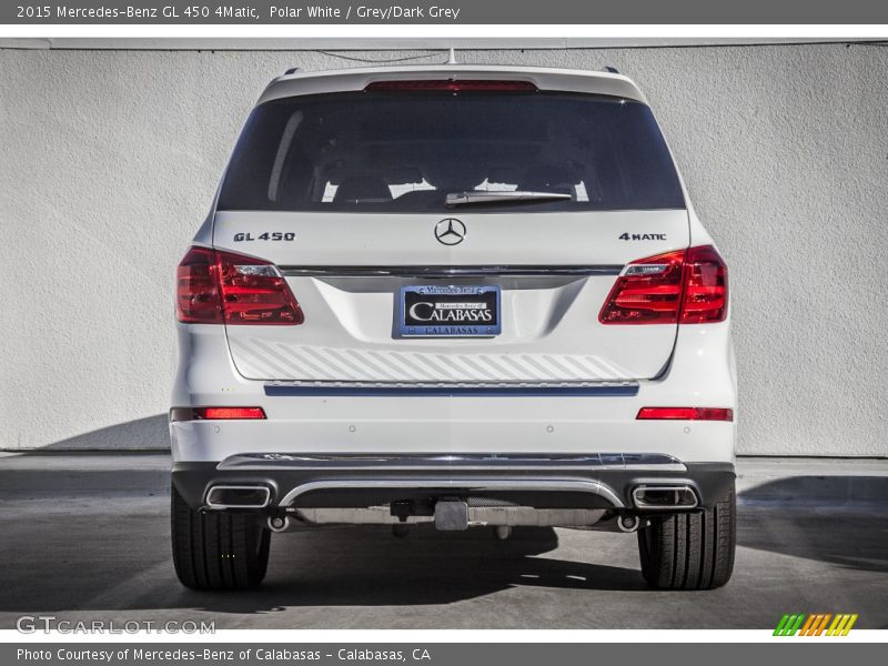 Polar White / Grey/Dark Grey 2015 Mercedes-Benz GL 450 4Matic