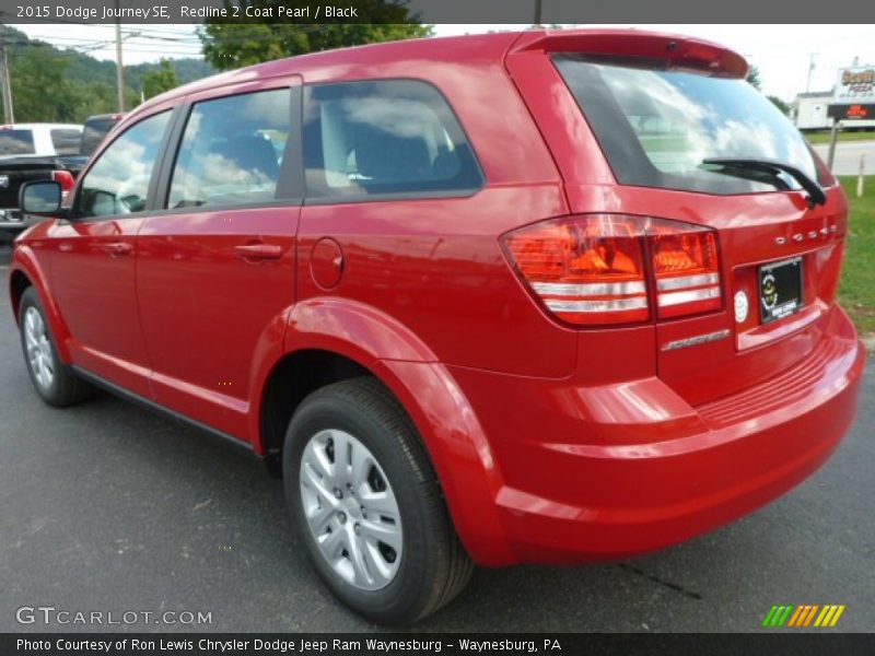 Redline 2 Coat Pearl / Black 2015 Dodge Journey SE
