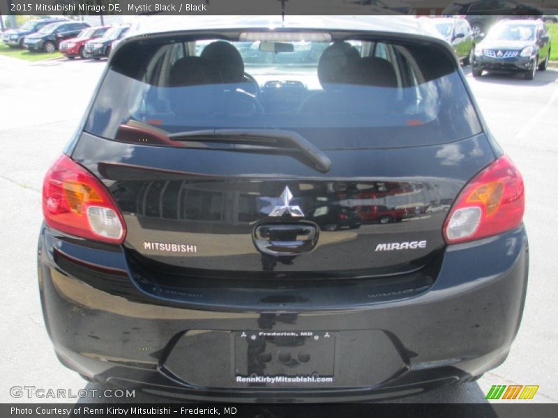 Mystic Black / Black 2015 Mitsubishi Mirage DE