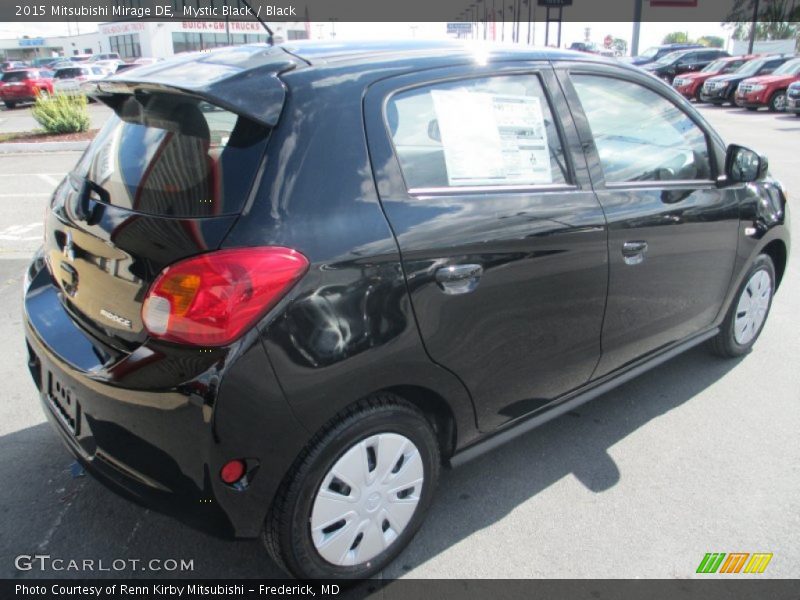 Mystic Black / Black 2015 Mitsubishi Mirage DE